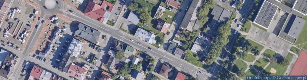Zdjęcie satelitarne Listopadowa ul.