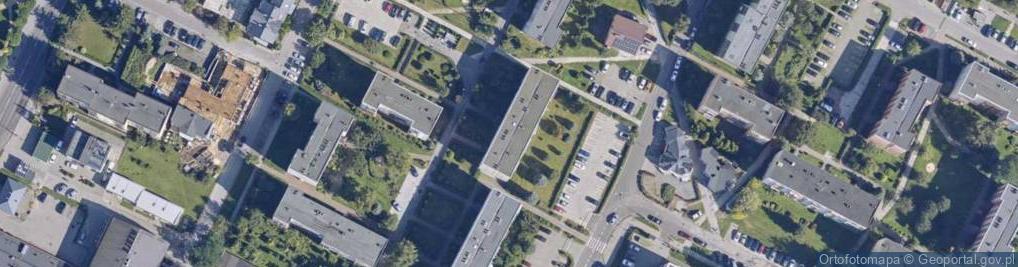 Zdjęcie satelitarne Listopadowa ul.