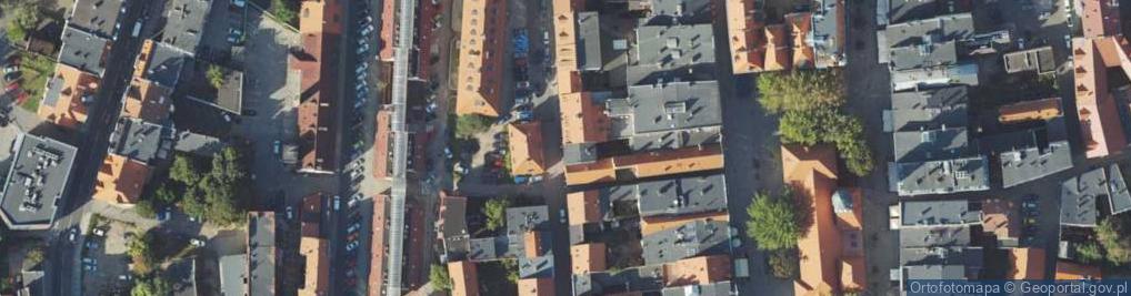 Zdjęcie satelitarne Lisowskiego Kazimierza ul.