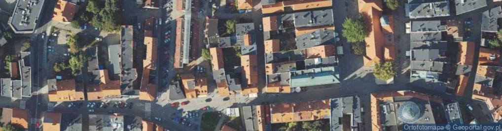 Zdjęcie satelitarne Lisowskiego Kazimierza ul.