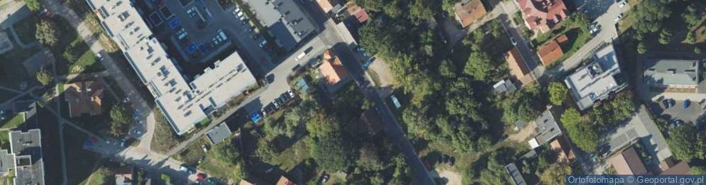 Zdjęcie satelitarne Lisia ul.