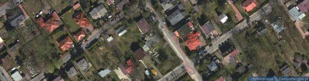 Zdjęcie satelitarne Literacka ul.