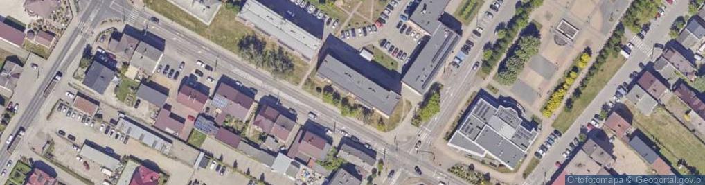Zdjęcie satelitarne Lidzbarska ul.