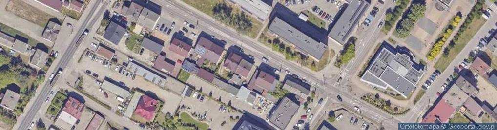 Zdjęcie satelitarne Lidzbarska ul.