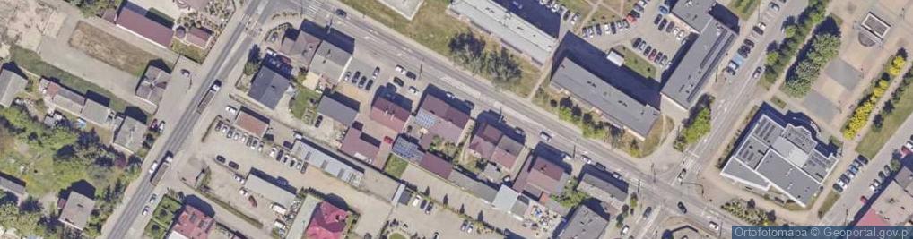 Zdjęcie satelitarne Lidzbarska ul.