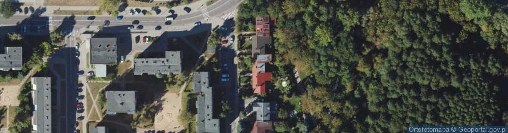 Zdjęcie satelitarne Lniana ul.