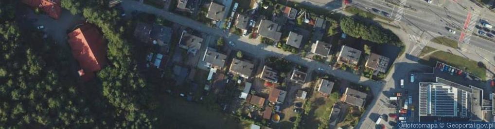 Zdjęcie satelitarne Lniana ul.