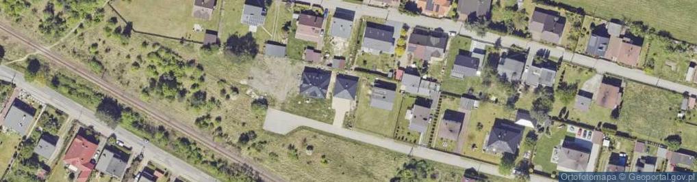 Zdjęcie satelitarne Łowiecka ul.