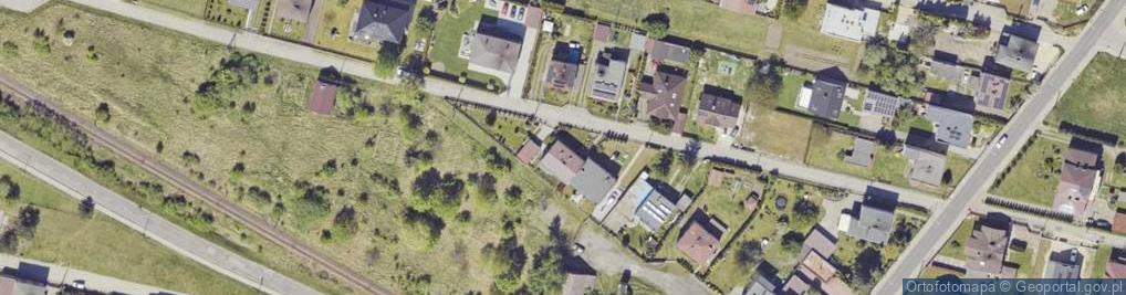 Zdjęcie satelitarne Łowiecka ul.