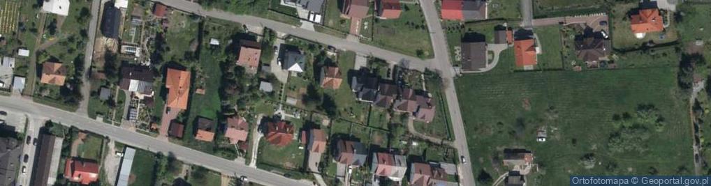 Zdjęcie satelitarne Łopianka ul.