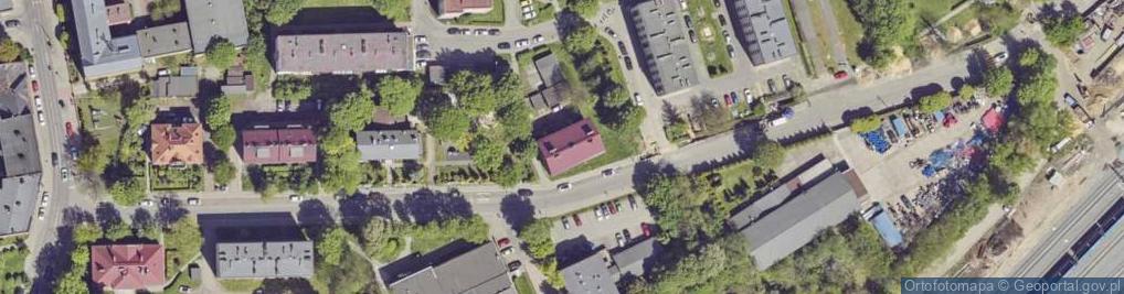 Zdjęcie satelitarne Lompy Józefa ul.