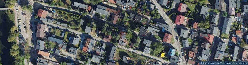 Zdjęcie satelitarne Lotnicza ul.