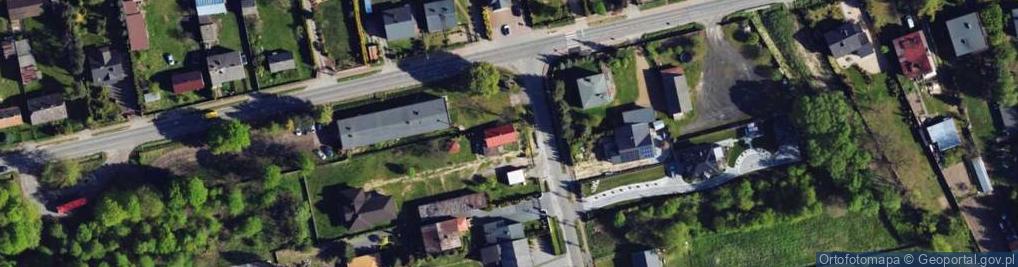 Zdjęcie satelitarne Łomżyńska ul.