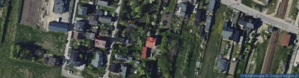 Zdjęcie satelitarne Łódzka ul.