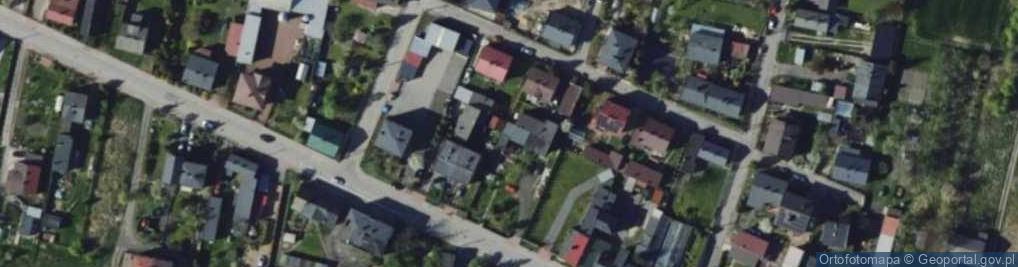 Zdjęcie satelitarne Łódzka ul.