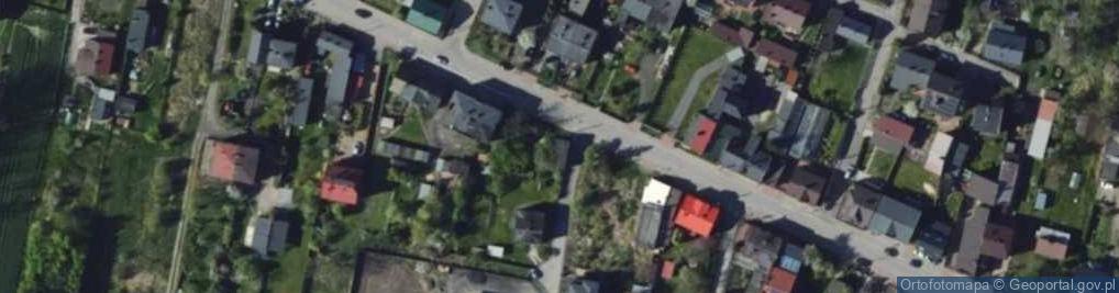 Zdjęcie satelitarne Łódzka ul.