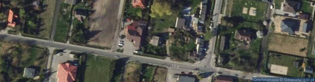 Zdjęcie satelitarne Łódzka ul.