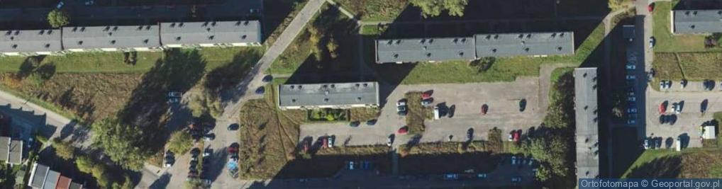 Zdjęcie satelitarne Łozy ul.