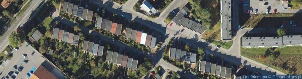 Zdjęcie satelitarne Łozy ul.
