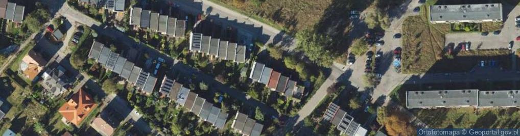 Zdjęcie satelitarne Łozy ul.