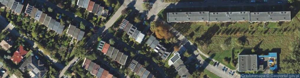 Zdjęcie satelitarne Łozy ul.
