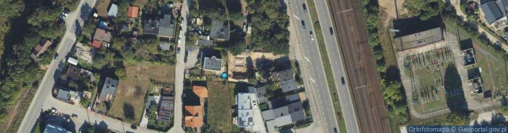 Zdjęcie satelitarne Lotników ul.
