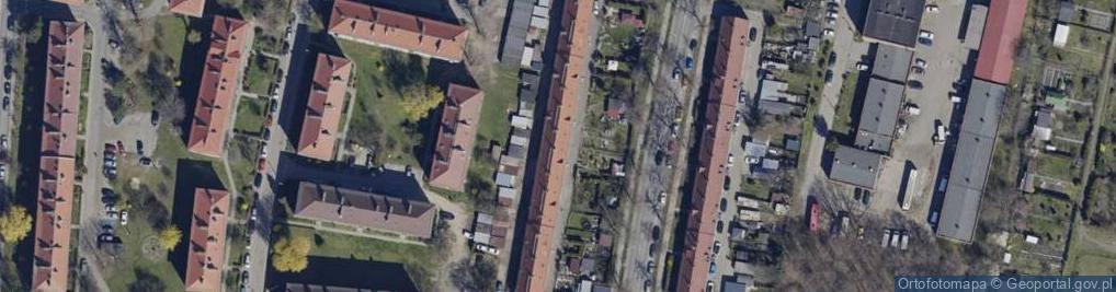 Zdjęcie satelitarne Lotników ul.