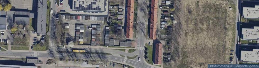 Zdjęcie satelitarne Lotników ul.