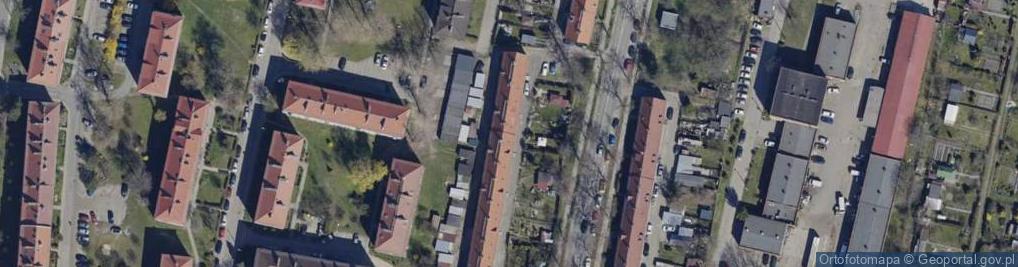 Zdjęcie satelitarne Lotników ul.