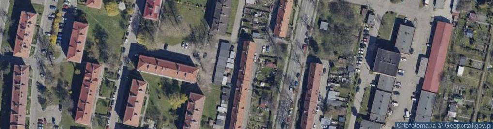 Zdjęcie satelitarne Lotników ul.