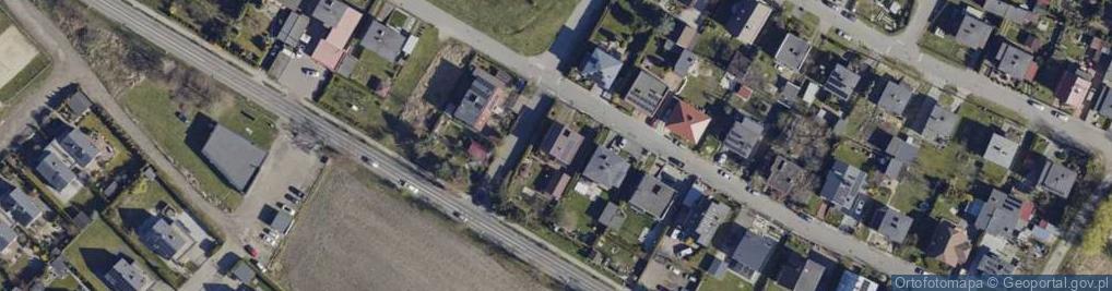 Zdjęcie satelitarne Łódzka ul.