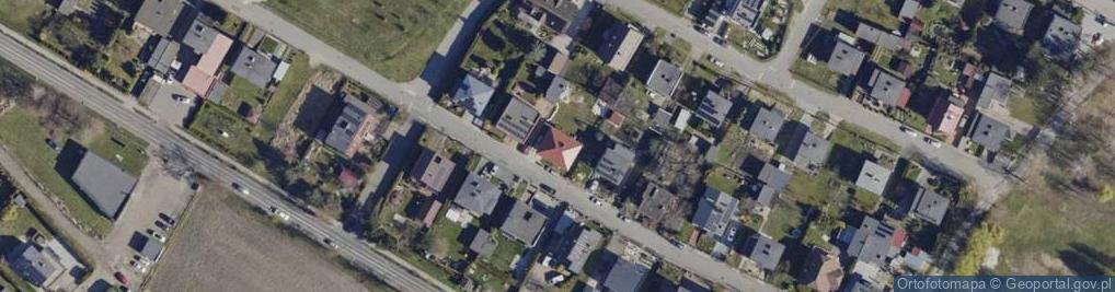 Zdjęcie satelitarne Łódzka ul.