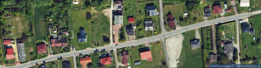 Zdjęcie satelitarne Łodygowska ul.