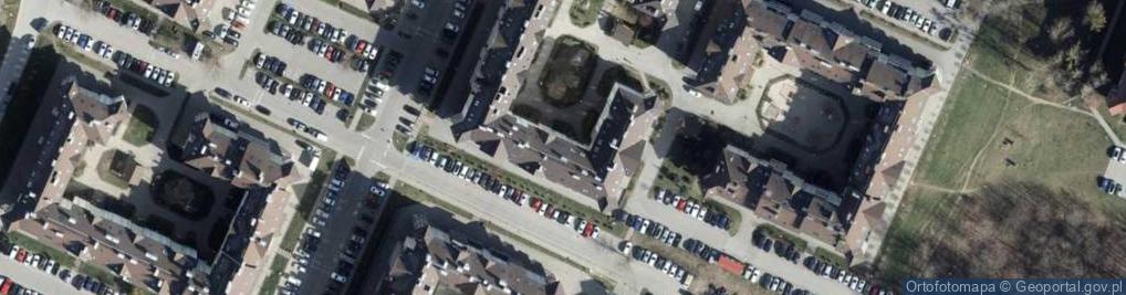 Zdjęcie satelitarne Londyńska ul.