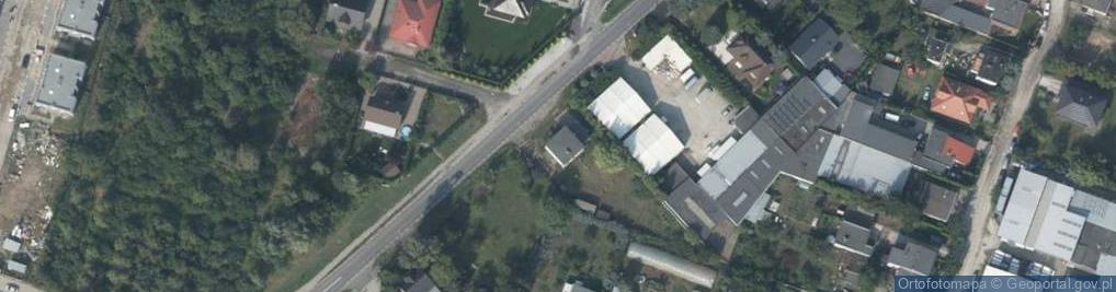 Zdjęcie satelitarne Łowęcińska ul.