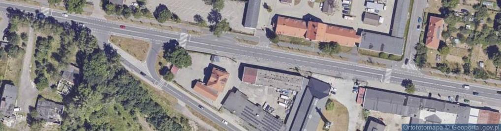 Zdjęcie satelitarne Łomnicka ul.