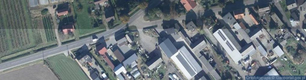 Zdjęcie satelitarne Łowiecka ul.