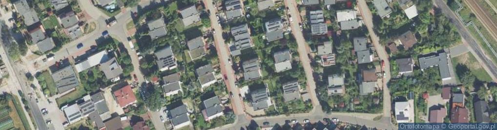 Zdjęcie satelitarne Łomnicka ul.
