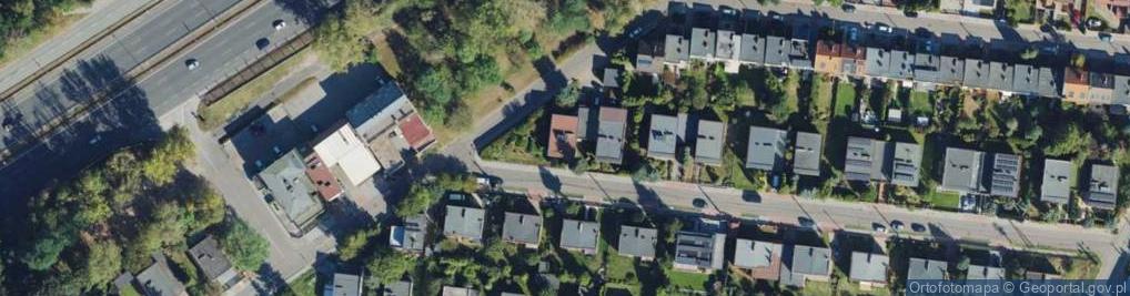 Zdjęcie satelitarne Lodowa ul.