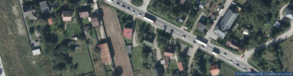 Zdjęcie satelitarne Łódzka ul.