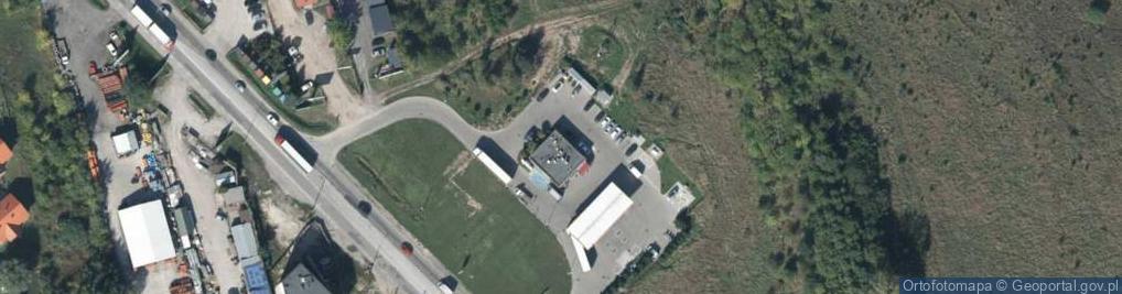 Zdjęcie satelitarne Łódzka ul.