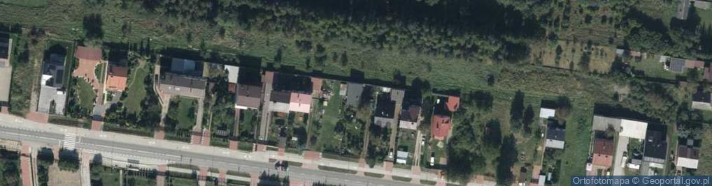 Zdjęcie satelitarne Łopuszniańska ul.