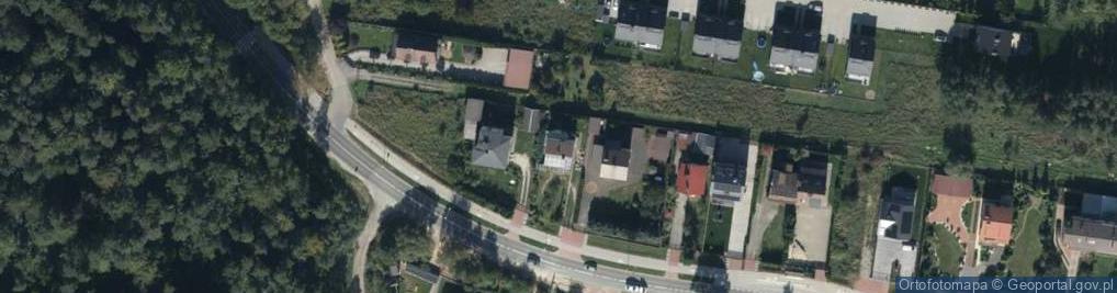Zdjęcie satelitarne Łopuszniańska ul.