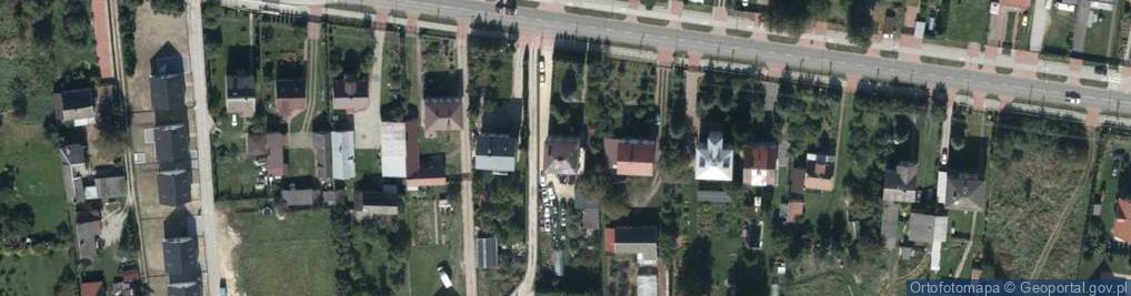Zdjęcie satelitarne Łopuszniańska ul.