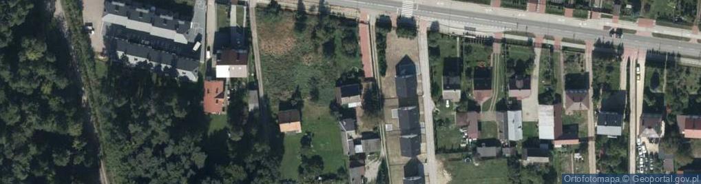 Zdjęcie satelitarne Łopuszniańska ul.