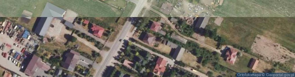 Zdjęcie satelitarne Łomżyńska ul.