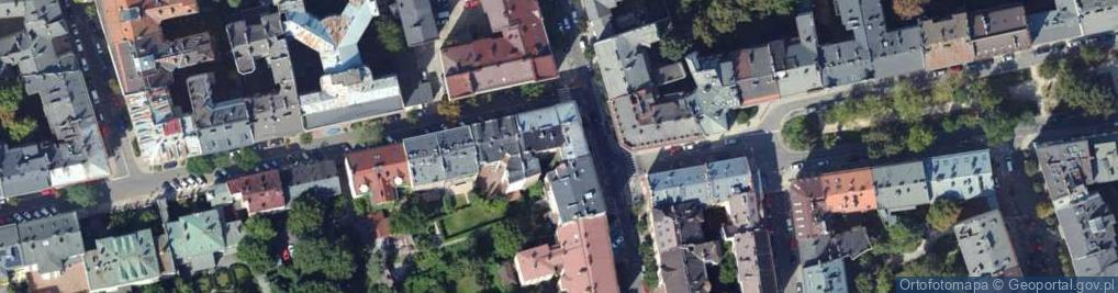 Zdjęcie satelitarne Łobzowska ul.