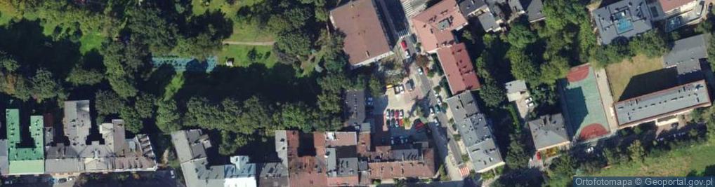 Zdjęcie satelitarne Łobzowska ul.