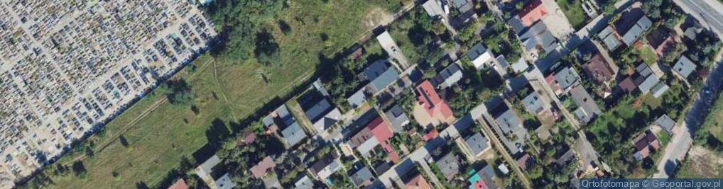 Zdjęcie satelitarne Łódzka ul.