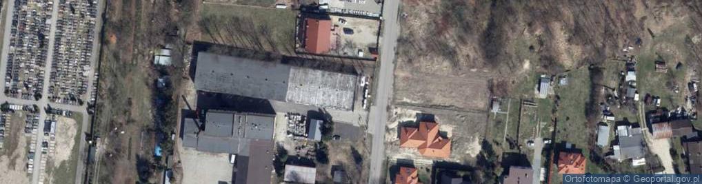Zdjęcie satelitarne Łomnicka ul.
